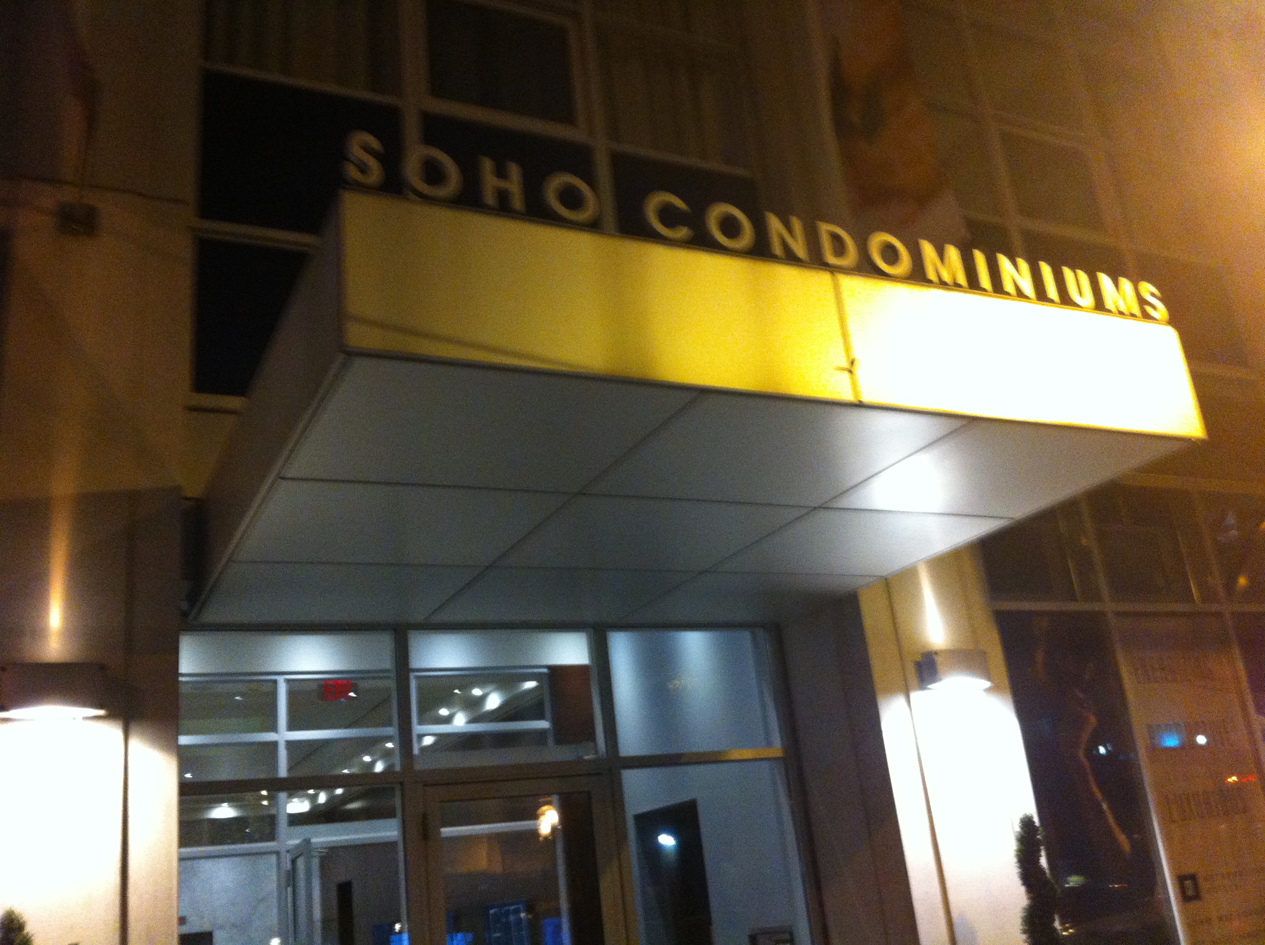Soho Condominum Entrance