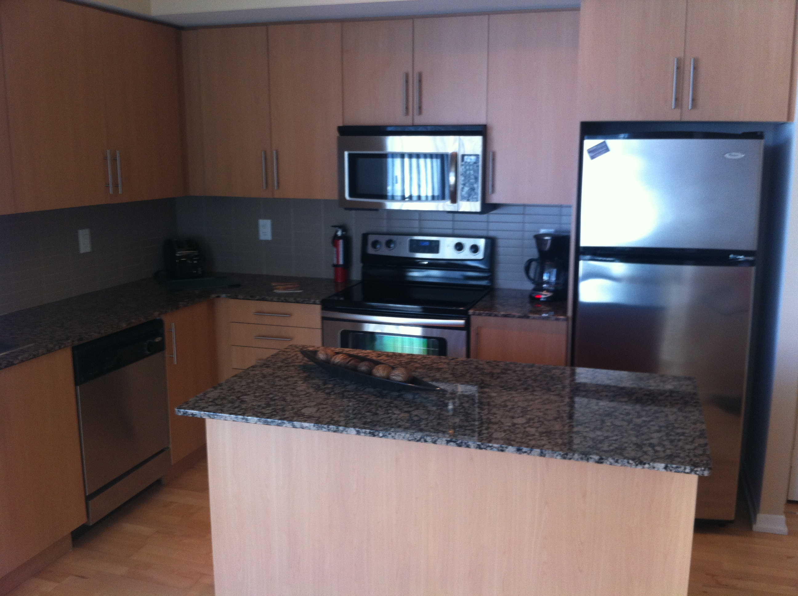 New Kitchens in all suites